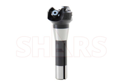 1-1/2'' 45° R8 Shank Indexable Face Milling Cutter 3 Flute SEKN Insert P[