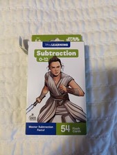 Star Wars Subtraction 0-12 Flash Cards, Grade 1-3 Complete