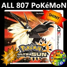 Pokemon Ultra Sun Moon All 807 Shiny Nintendo 3DS