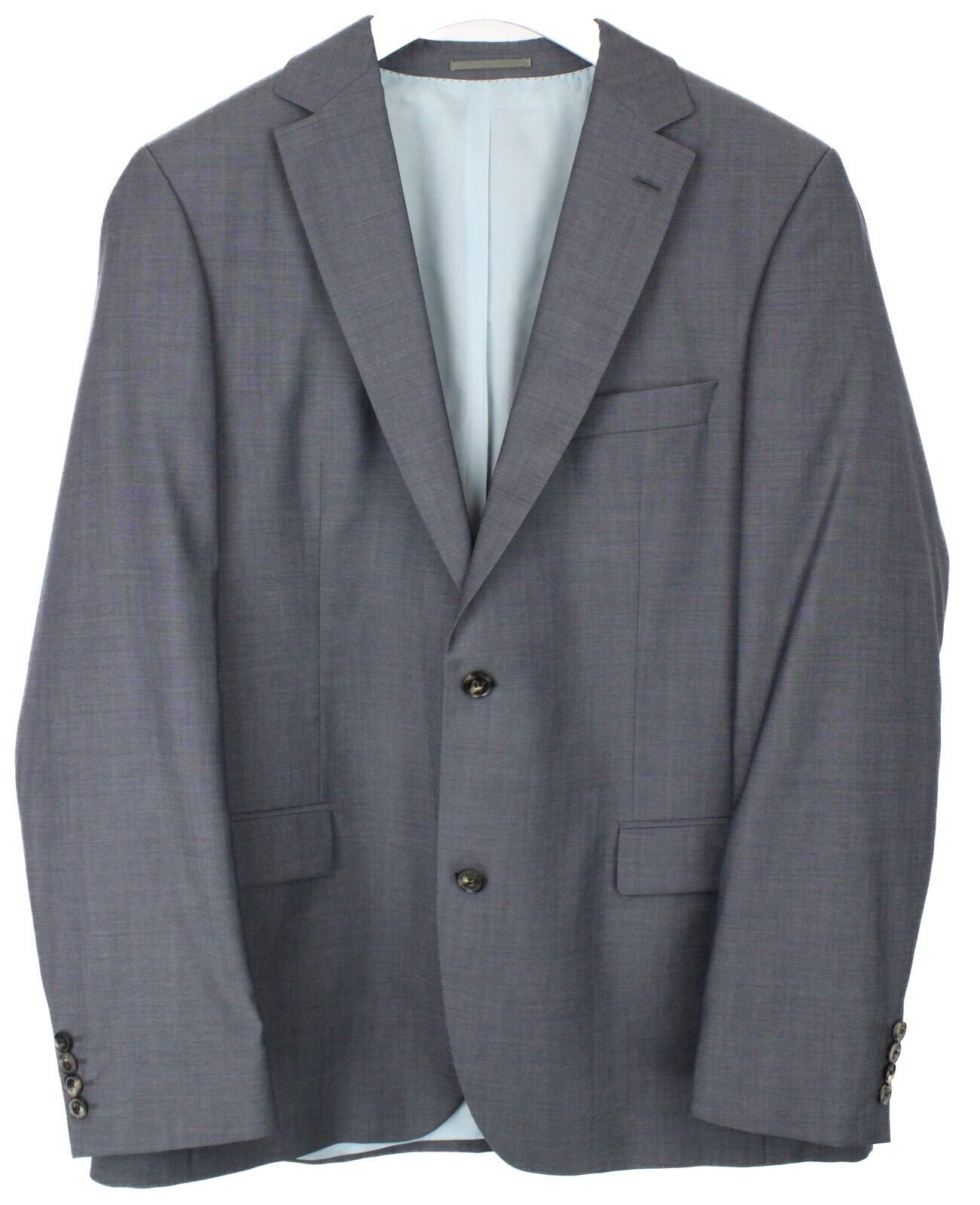 | Wool BOSS HUGO Notch Lapel eBay Pasolini/Movie Men\'s Suit US Grey 42L