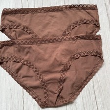 New Women's NATORI 156058 Bliss Cotton Briefs Size XXL