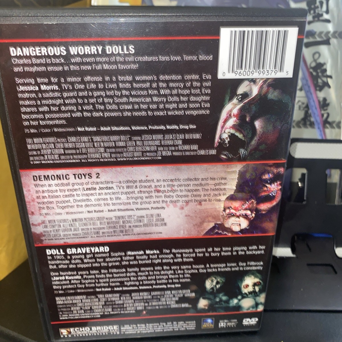 2011 Deadly Dolls Triple Feature Horror Films DVD 96009993795| eBay