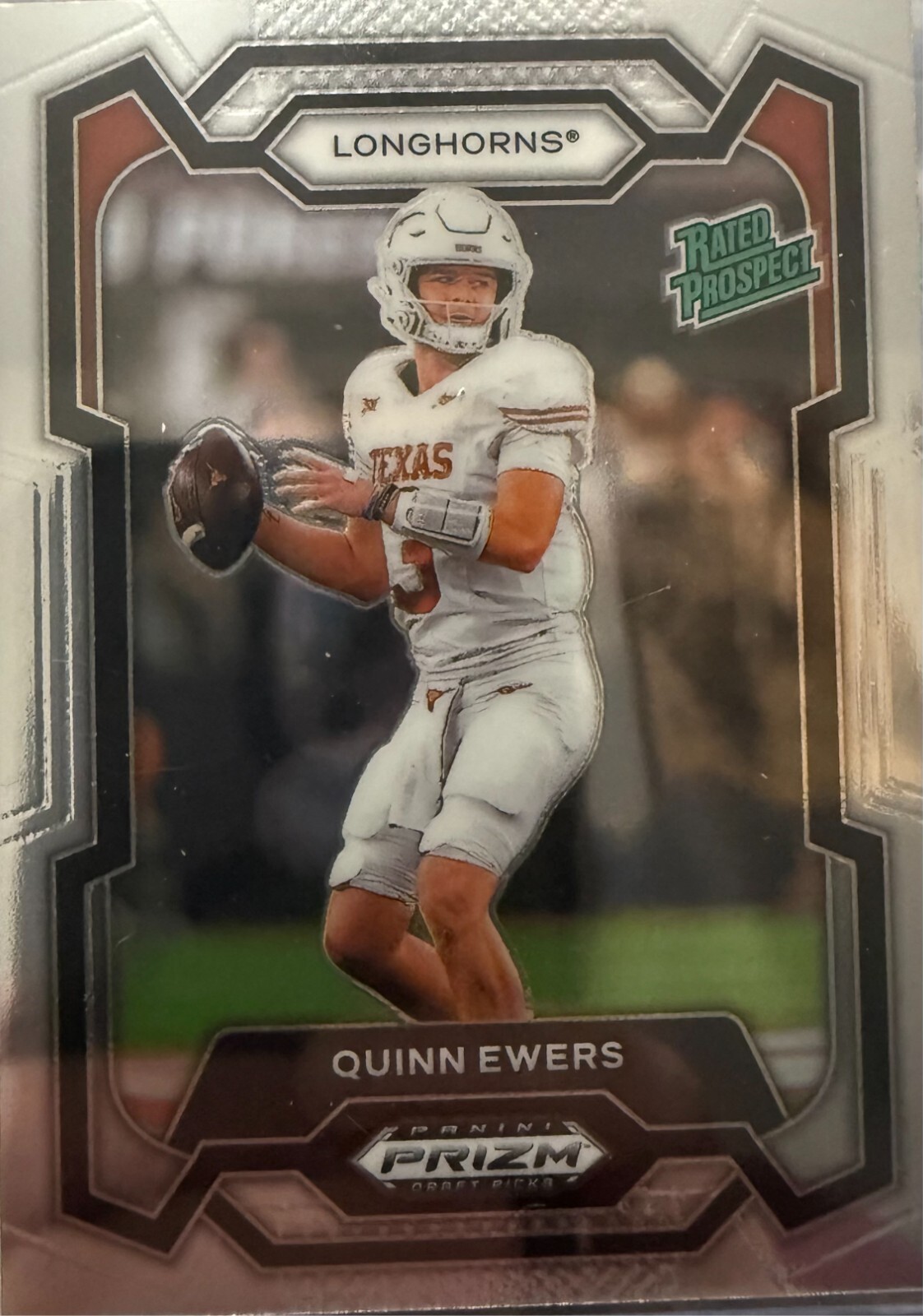 2024 Panini Prizm Draft Picks Football Texas Quinn Ewers Rated Prospect No. 191