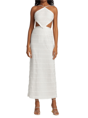 PatBO Crochet Cutout Beach Dress | eBay
