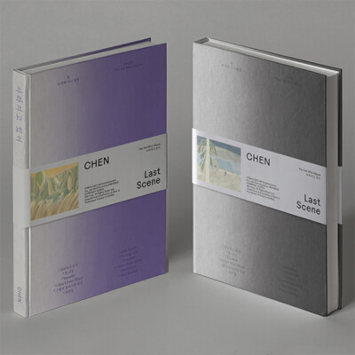 EXO CHEN LAST SCENE 3rd Mini Album PHOTO BOOK Ver CD+POSTER+Book+2 Card+GIFT