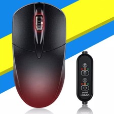 USB Kabelgebundene Heizmaus Beheizte Maus Hochempfindlicher optischer Sensor❆