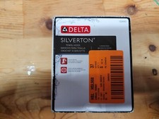 Delta Multi-Purpose Double Hook Robe Silverton Collection Chrome Model 132890