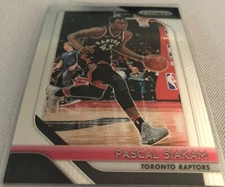2018-19 Panini Prizm Basketball Pascal Siakam Toronto Raptors base card #83