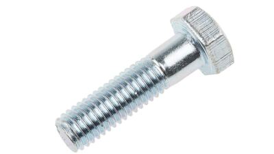 M6 (6mm��) BOLZEN TEILGEWINDE SECHSKANTKOPF HOCHFEST 8.8 VERZINKT SCHRAUBEN