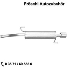 für Alfa Romeo Mito 1,4 MultiAir 955 Endtopf Auspuff Anlage Endschalldämpfer a*