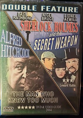 The Man / Sherlock Holmes (1 DVD) 2 Movies (Still Sealed)