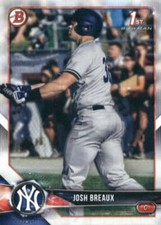 2018 Bowman Draft #BD-57 Josh Breaux New York Yankees RC ROOKIE PROSPECT