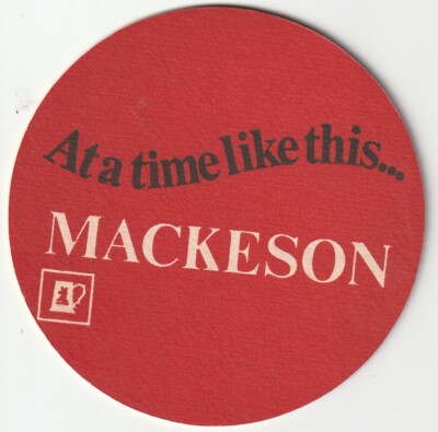 BIERMATTE - MACKESON - 1871 PENNY FARTHING - (Katze 295) - (1971)