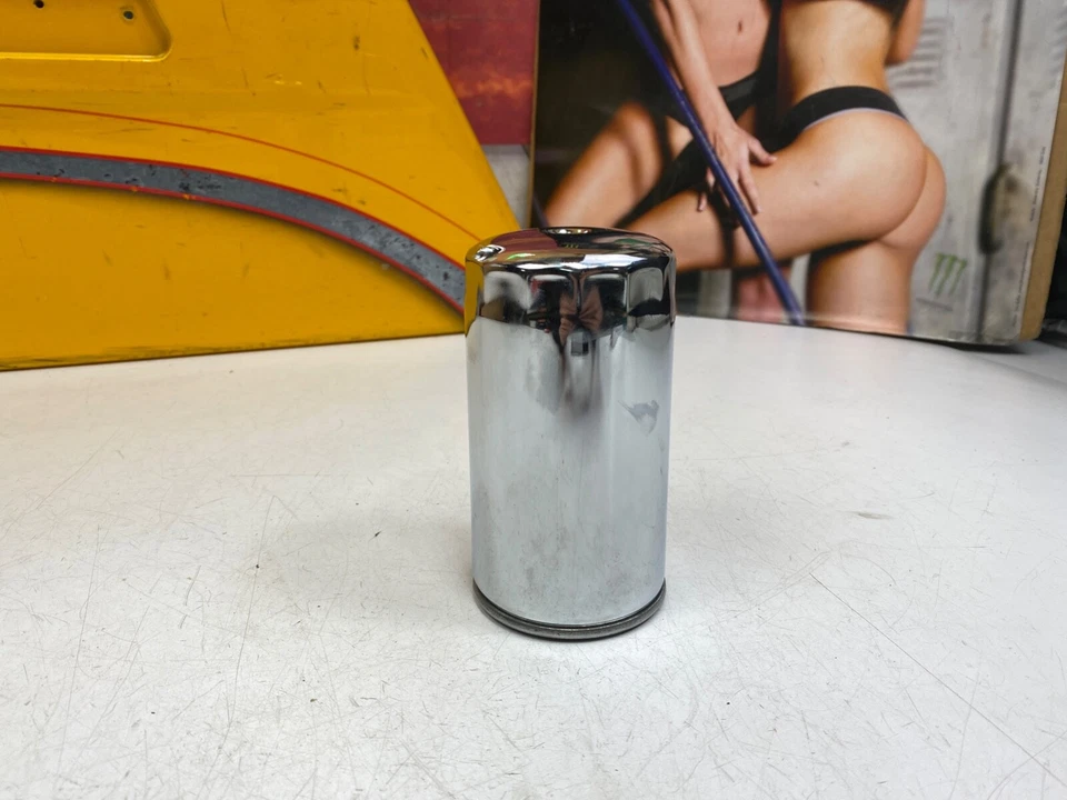 High-Performance🔥Custom Chrome Touring Softail Dyna Oil Filter Extra Long CCI - Image 4 of 4