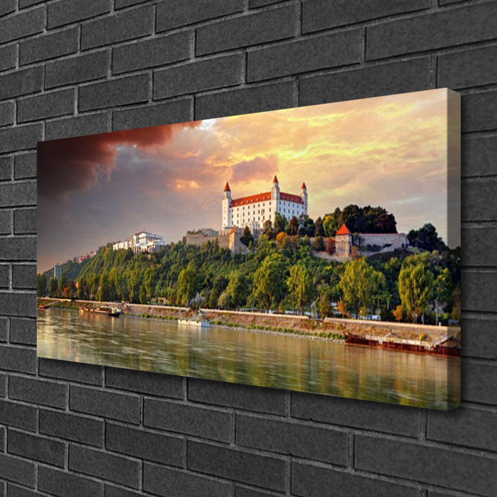 Tableau haute définition en photo sur toile canvas rigide, impression paysage de prestige