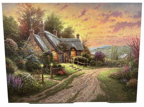 Thomas Kinkade Home Is Where The Heart Is II Numbered Framed