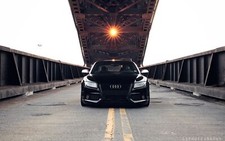 Cars black vehicles tuning wheels sports audi s5 luxury Desk Mat Stitched