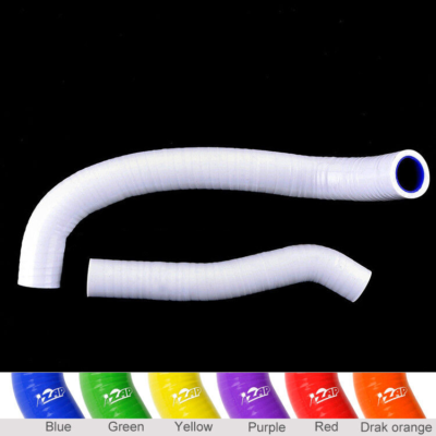 White Silicone Radiator Hose Kit For Suzuki KFX400 LTZ400 DVX400 (2003–2008)