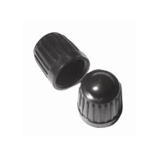 Image of NEW PEARL CONSUMABLES CAR DUST CAPS - BLACK - PACK OF 100 - PTA135 BEST QUALITY
