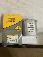 Titan Pro Oval Run Motor Capacitor 20 Mfd 440/370 Tocf20 New In Box