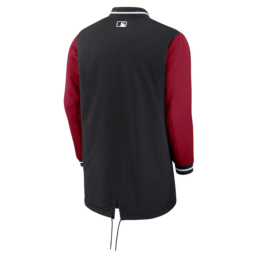 Nike MLB Arizona Diamondbacks Black Dugout Performance Full-Zip