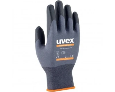 3 PAIRS Uvex Safety Gloves Athletic Allround Precision Assembly/Handling Gloves