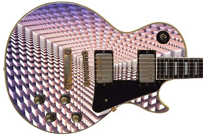 Guitar Skin Axe Wrap Re-skin Electric Bass Body Reface DIY