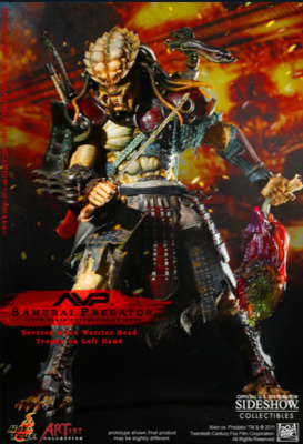Hot Toys Artist Collection AVP Samurai Predator 1/6 Figure -Alien