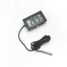 1x Mini LCD Digital Thermometer Hygrometer Temperature Sensor Meter Gauge Gift