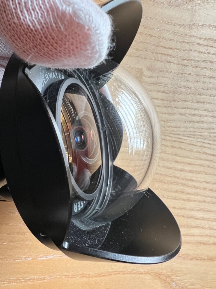 Sea & Sea Underwater 12mm f3.5 Fisheye Lens with view finder for