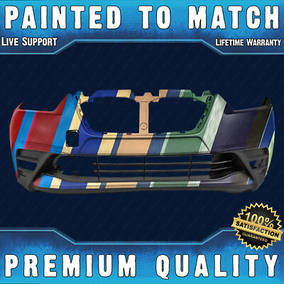 NEW Painted To Match - Front Bumper Cover for 2018 2019 Nissan Kicks 18 19