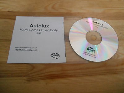 CD Pop Autolux - Here Comes Everybody (1 Song) Promo FULL TIME HOBBY