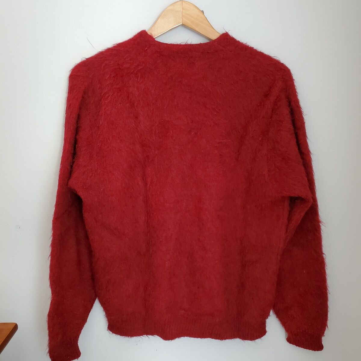 Vintage Mohair Cardigan Cobain Sweater Grunge Fuzzy Men's Medium Red Mod Shaggy | eBay Vintage Mohair Cardigan Cobain Sweater Grunge Fuzzy Men's Medium Red Mod Shaggy | eBay