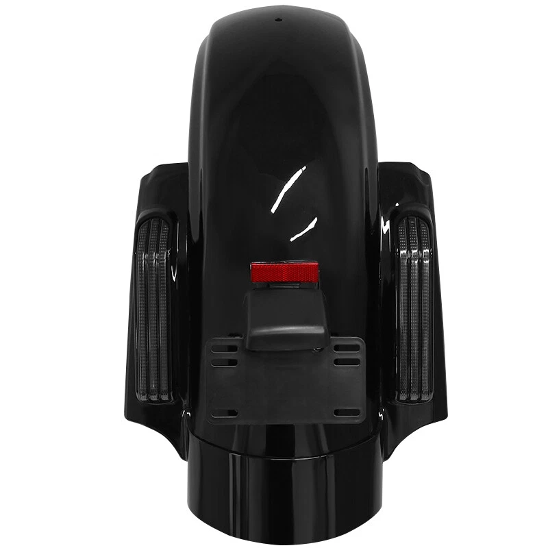 LED Rear Fender System Fit For Harley Touring Road King Glide 14-Up CVO Style Foto 3 de 4