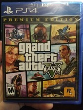 Grand Theft Auto V Premium Edition GTA 5 PS4 (Sony PlayStation 4, 2013) Totalmente Nuevo