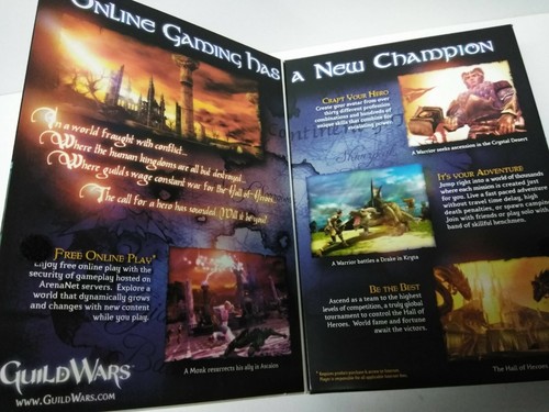 NCSOFT Guild Wars PC CD-ROM 2005 Action / Adventure Game - Picture 3 of 4