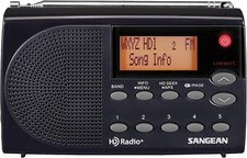 Sangean HDR-14 HD Radio/FM Stereo/AM Portable Radio, standart , Black