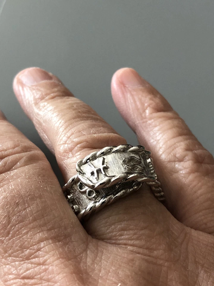 Уникальное серебряное кольцо Napier - Изображение 3 из 4