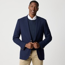 NWT J Crew Factory Slim-fit Thompson University Blazer in Navy Size 36