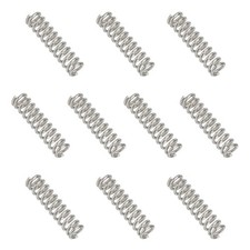 10 x Small Compression Spring 6 mm OD 1 mm Wire 25 mm Free Length