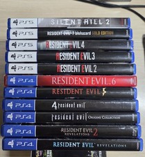 Playstation 4 5 Resident Evil Game Lot With Silent Hill 2 Re7 Gold Edition Playstation 4 5 Resident Evil Game Lot With Silent Hill 2 Re7 Gold Edition