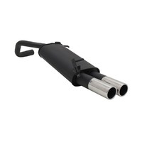 Novus Sportauspuff FüR VW Polo 9N / 9N3 Facelift 2X76Mm EndschalldäMpfer Mit ABE