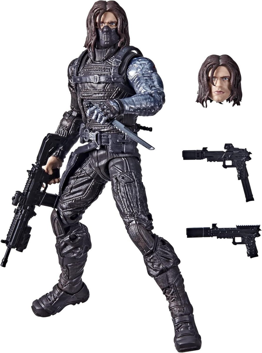 Marvel Legends Winter Soldier Flashback Bucky Barnes Disney +