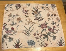 Springs Pillow Sham Standard Beige Floral Damask Wild Flowers Stripes Cottage