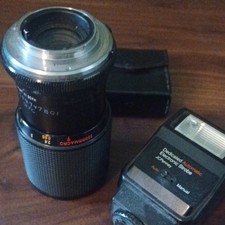 JCPenney Dedicated Automatic Electronic Strobe Flash with Camera Lens Lot