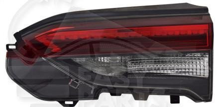 Feu arrière-droit intérieur LED pour Toyota RAV4 de 2019 à 2023 coloris rouge d'origine