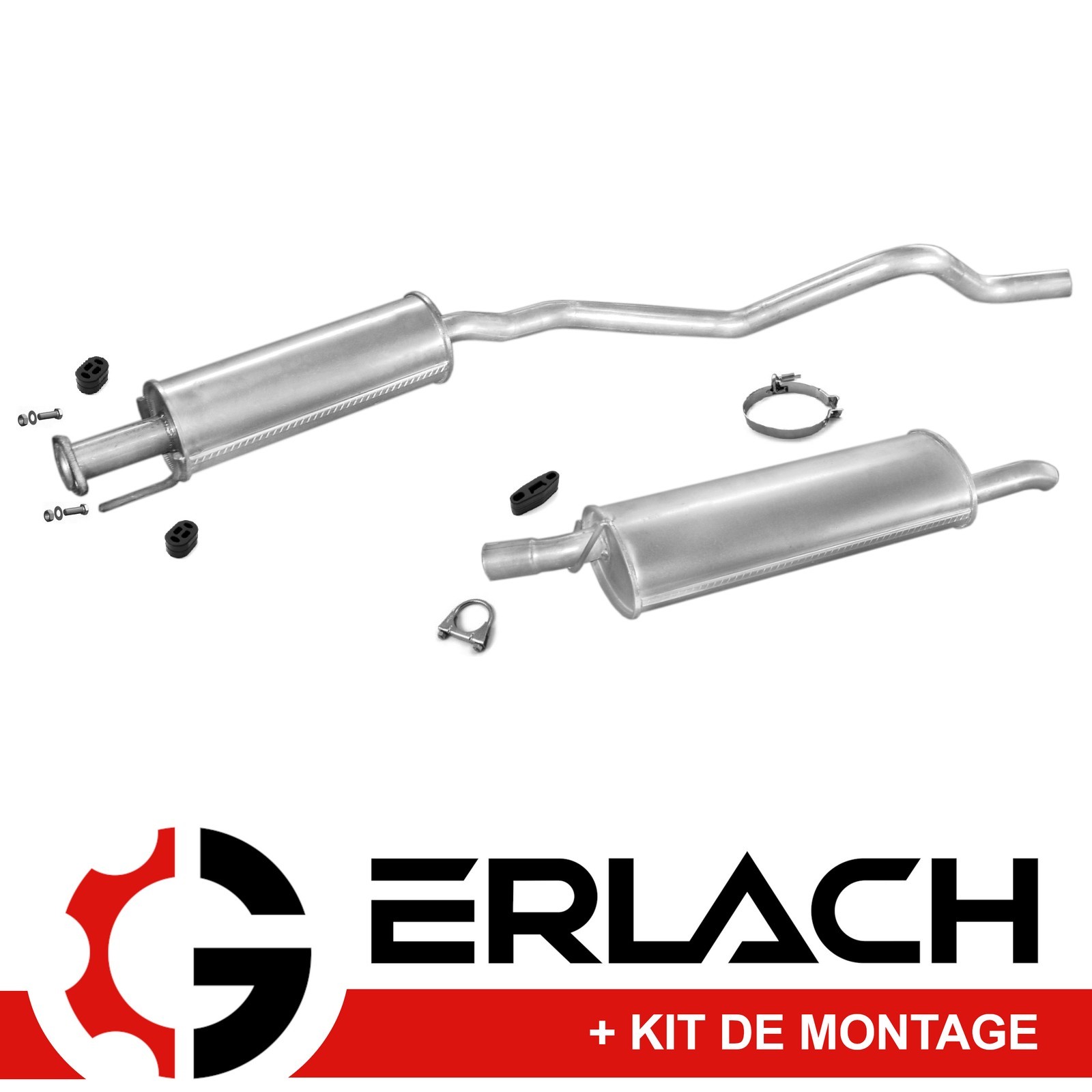Echappement Opel Astra F rouille resolue pot silencieux 1.6