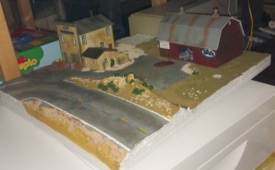 Diorama Wallys Custom Speed Shop Unikat 1:87 HO
