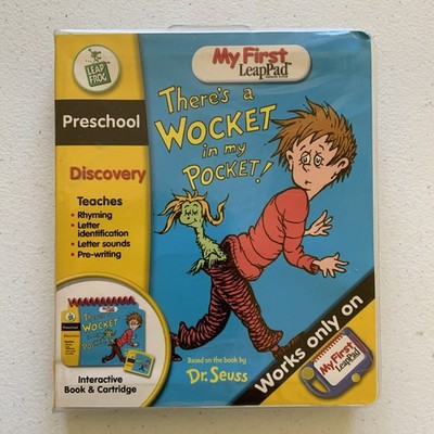 LeapFrog My First LeapPad Dr. Seuss Interactive Book And Cartridge Game