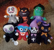 A A Global Industries Plush Halloween Witch Vampire Cat Skeleton Monster reaper